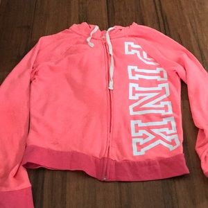 Pink light sweatshirt. XS